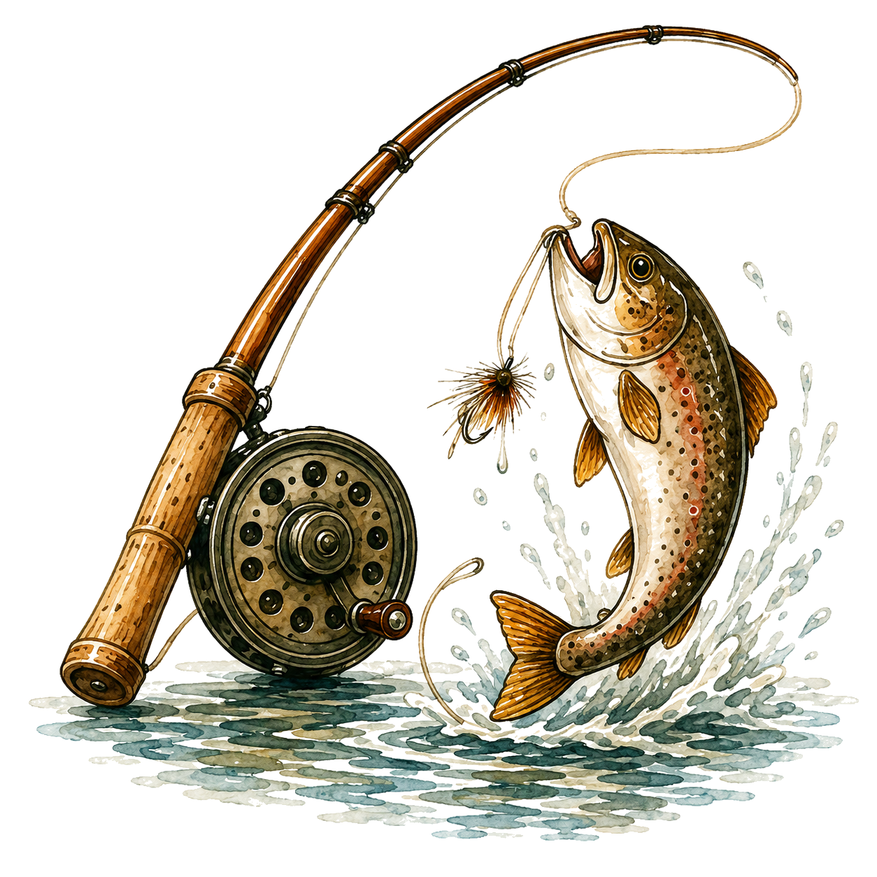 Rods and reels